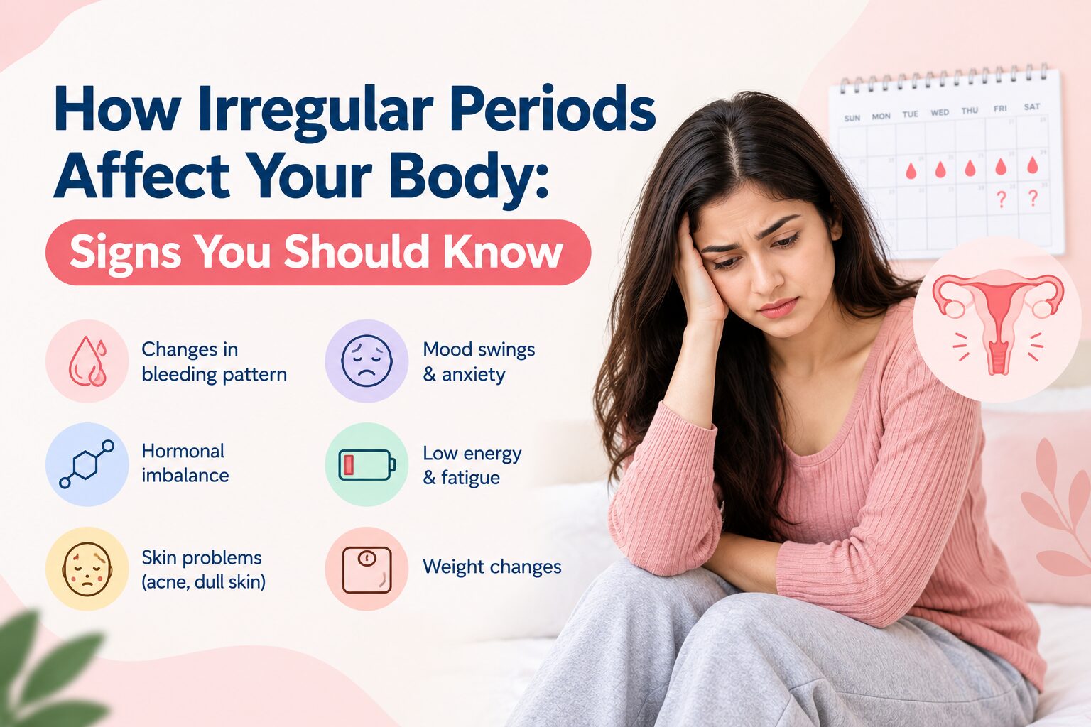 Effects of Irregular Periods on Body: Causes & Risks